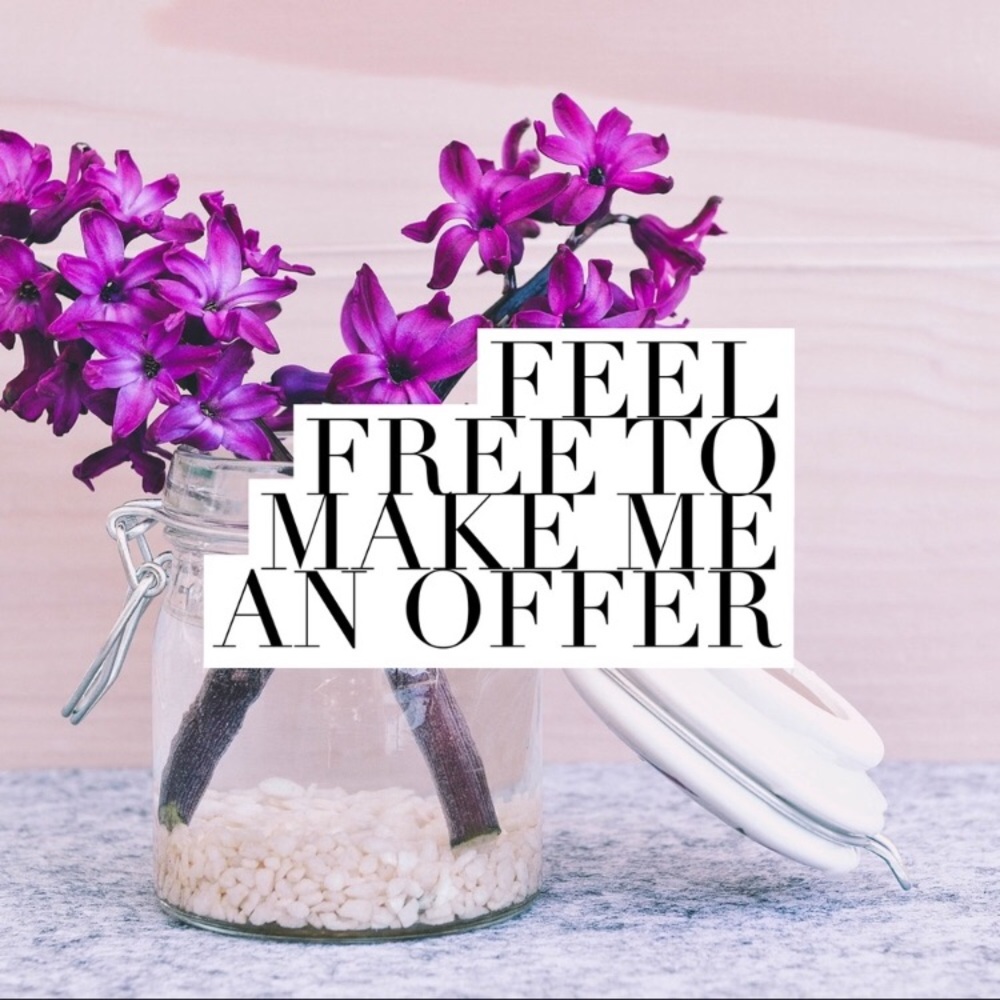 Offers welcome 💜